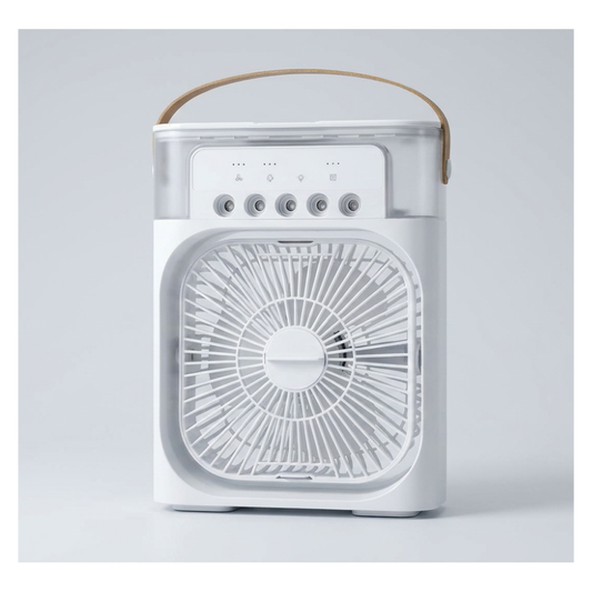 Bärbar 3 i 1 fläkt AIr Conditioner Hushålls liten luftkylare LED nattlampor Luftfuktare Luftjustering Hemfläktar
